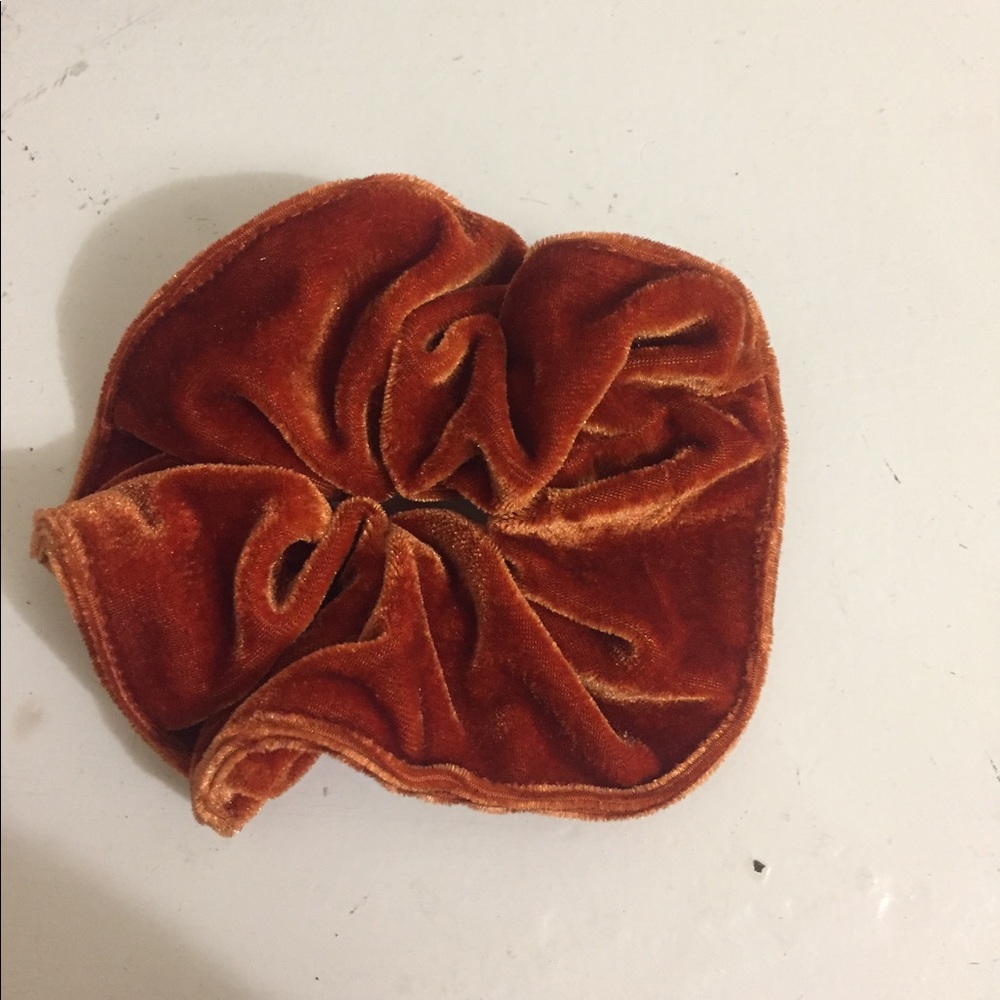 Velvet scrunchie